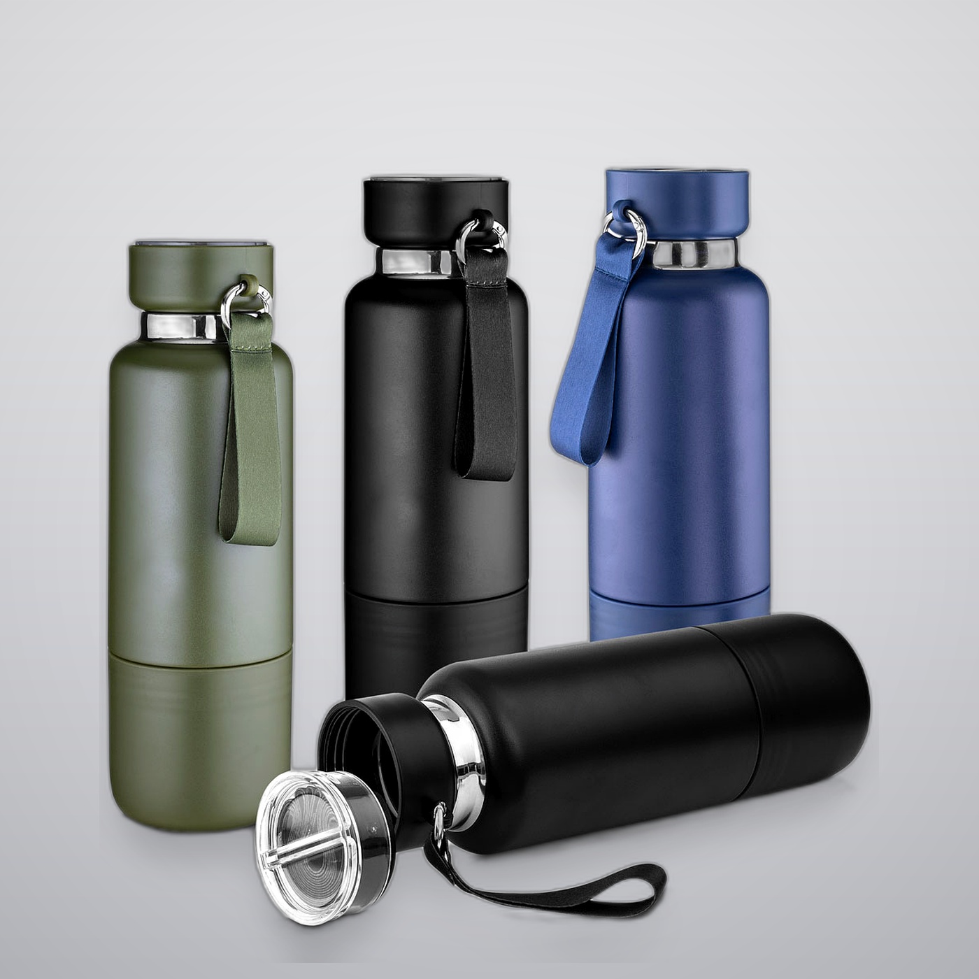 Garrafa térmica em aço inox
